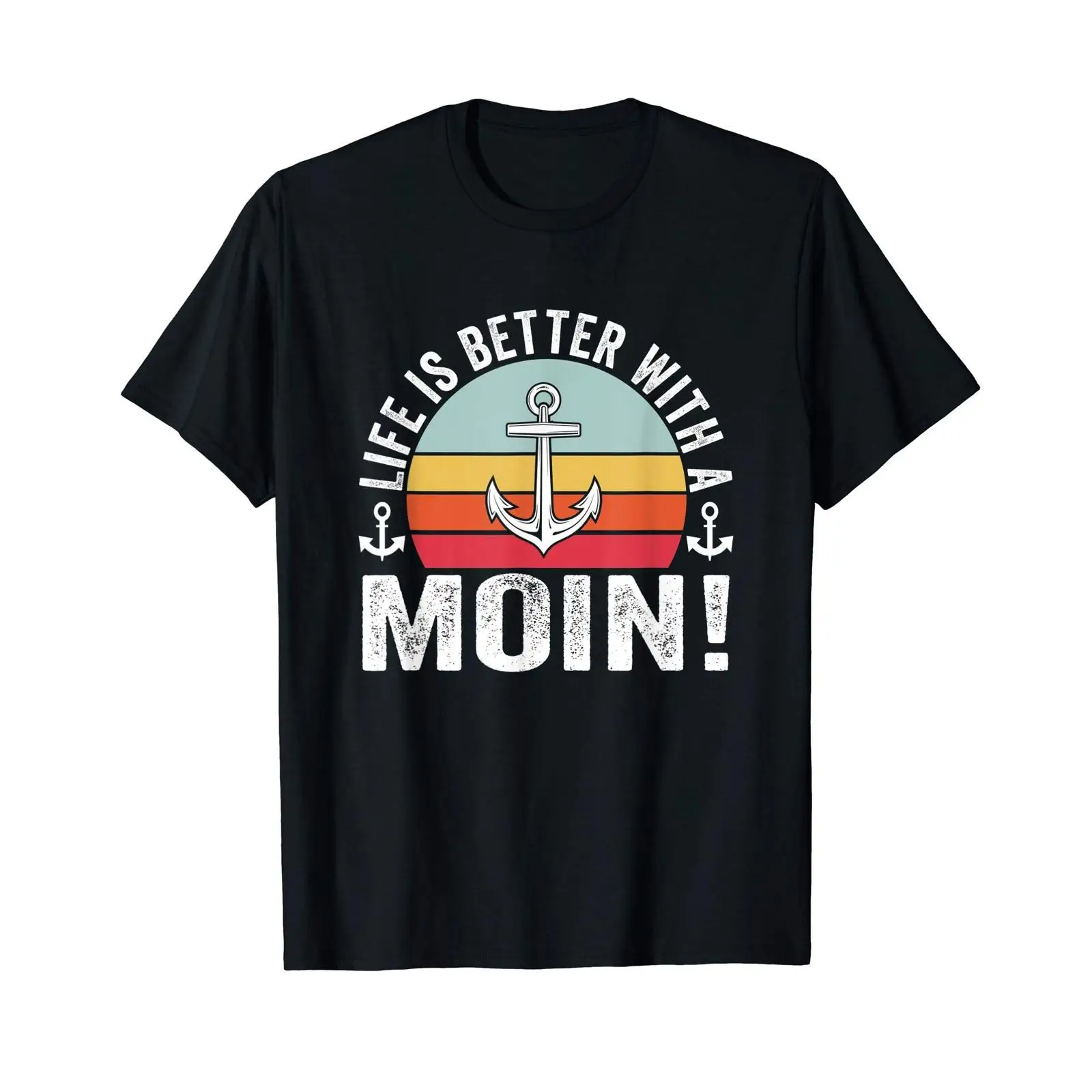 Vintage Fashion Hamburg - Футболка Moin North German Hamburg с