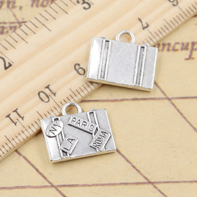 Vintage Fashion La - 10 шт., подвески, дорожные сумки, Нью-Йорк,