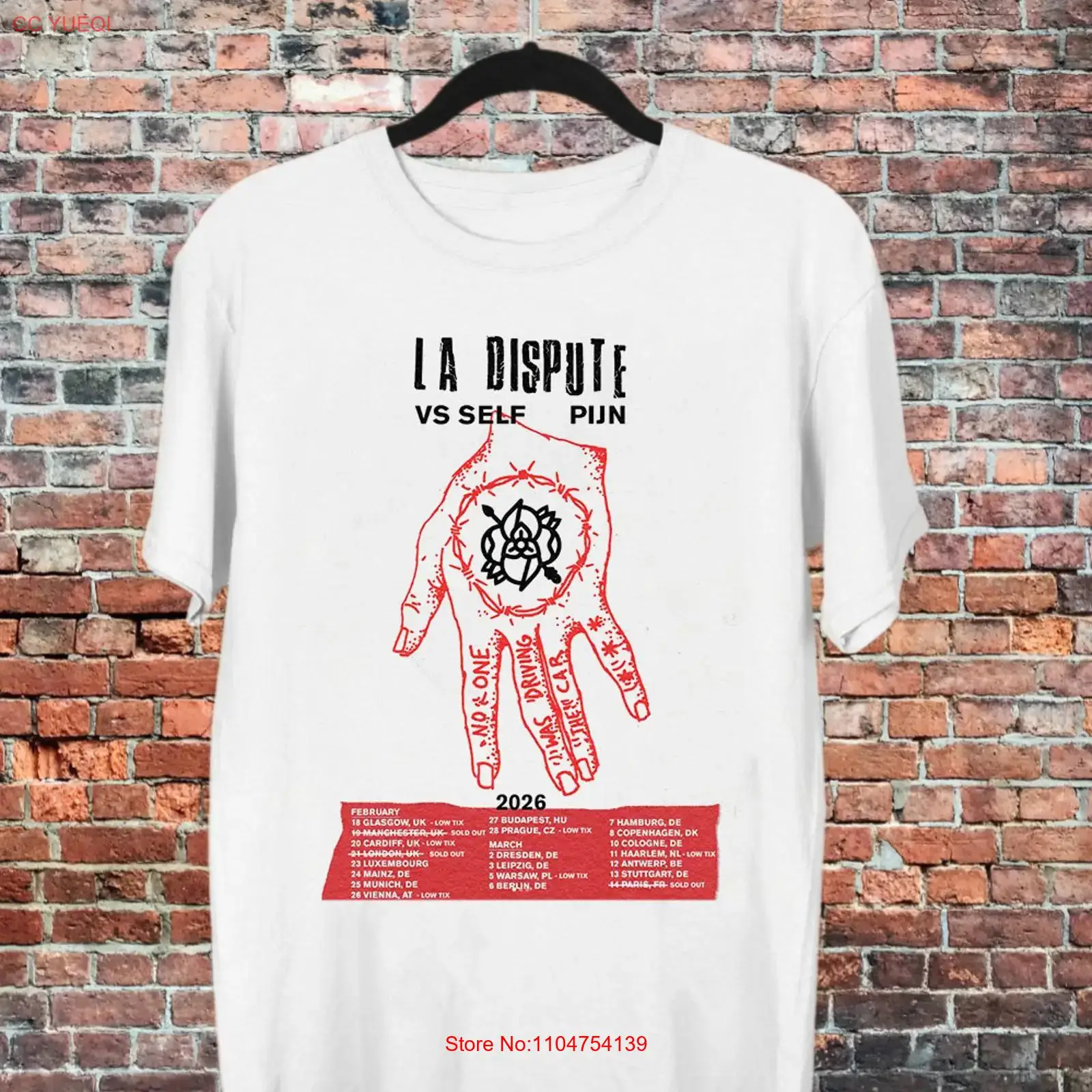 Футболка La Dispute Band Rock  – обзор и цена Vintage Fashion La
